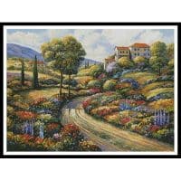 Artecy Cross Stitch The Villa B 10936 ARTL Cross Stitch Chart Hard Copy