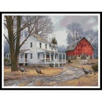Artecy Cross Stitch The Way it Used to Be 13337 CP Cross Stitch Chart Hard Copy