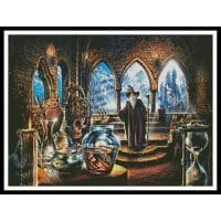 Artecy Cross Stitch The Wizards Castle 11809 MGL Cross Stitch Chart Hard Copy