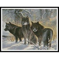 Artecy Cross Stitch Three Amigos Crop 12897 MK Cross Stitch Chart Hard Copy