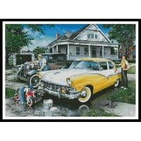 Artecy Cross Stitch Three Generations 12906 DH Cross Stitch Chart Hard Copy