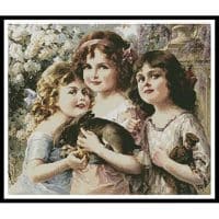 Artecy Cross Stitch Three Graces 11216 Cross Stitch Chart Hard Copy