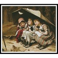 Artecy Cross Stitch Three Little Kittens 10688 Cross Stitch Chart Hard Copy