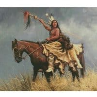 Artecy Cross Stitch Thunderbolt 14350 MK Cross Stitch Chart Hard Copy