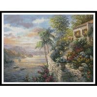 Artecy Cross Stitch Tranquil Sea Large 13464 ARTL Cross Stitch Chart Hard Copy
