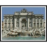 Artecy Cross Stitch Trevi Fountain Photo 10361 Cross Stitch Chart Hard Copy