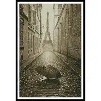 Artecy Cross Stitch Umbrella in Paris Sepia 13635 Cross Stitch Chart Hard Copy