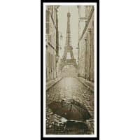 Artecy Cross Stitch Umbrella in Paris Sepia Crop 13636 Cross Stitch Chart Hard Copy