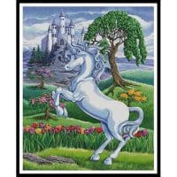 Artecy Cross Stitch Unicorn Kingdom 11818 GG Cross Stitch Chart Hard Copy