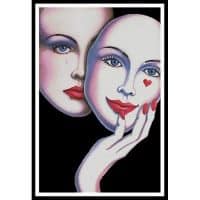 Artecy Cross Stitch Unmasked  11745 GG Cross Stitch Chart Hard Copy