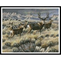 Artecy Cross Stitch Up from the Coulee 10230 MGL Cross Stitch Chart Hard Copy