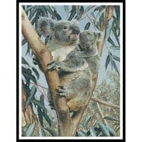 Artecy Cross Stitch Up the Gum with Mum Crop 14032 CB Cross Stitch Chart Hard Copy