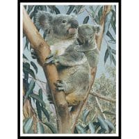 Artecy Cross Stitch Up the Gum with Mum Medium 14033 CB Cross Stitch Chart Hard Copy