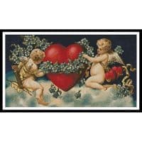 Artecy Cross Stitch Valentine 10119 Cross Stitch Chart Hard Copy