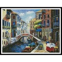 Artecy Cross Stitch Venetian Lagoon 10490 DPKS Cross Stitch Chart Hard Copy