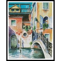 Artecy Cross Stitch Venice Watercolour 10548 Cross Stitch Chart Hard Copy