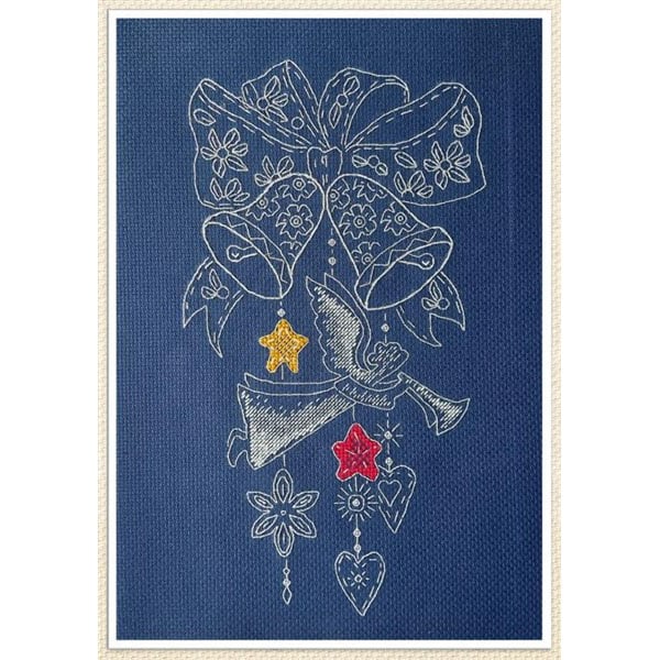 Artmishka Bow And Bell Cross Stitch Chart Hard Copy JK s Cross Stitch 