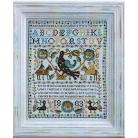 Barbara Ana Designs Portuguese Bird Sampler Hard Copy