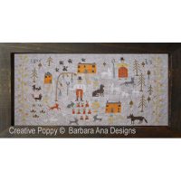 Barbara Ana Designs Skinny Wolf Farm Hard Copy