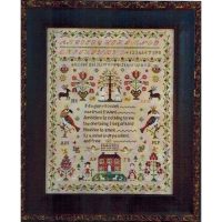 Barbara Ana Designs Snooty Parrots Sampler Hard Copy