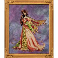 Bella Filipina Designs Queen Flower Fairy BF05 Hard Copy