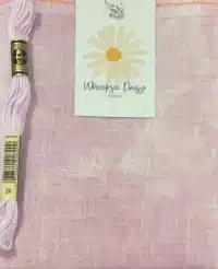 Whoopsie Daisy Designs by Daisy Chain Stitchery Berry Whisper 32 count
