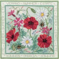 Bothy Threads DWFS02 Summer Cross Stitch Kit