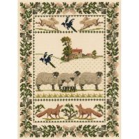 Bothy Threads DWQSCL Country Life Cross Stitch Kit