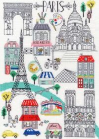 Bothy Threads - Love Paris XLS5 - Counted Cross Stitch Kit (P)