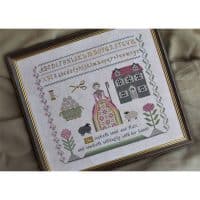 Cottage Garden Samplings Needleworkers Sampler Proverbs 31:13 Hard Copy