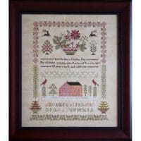 Cottage Garden Samplings Peace on Earth Sampler Hard Copy