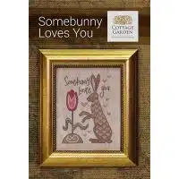Cottage Garden Samplings Somebunny Loves You Hard Copy