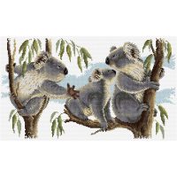 Country Threads Koalas FJP-1026 Hard Copy