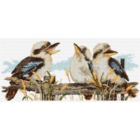 Country Threads Kookaburra Line Up FJP-1012 Hard Copy