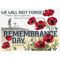 Country Threads Remembrance Day FJP-1064 Hard Copy