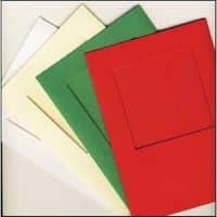 Needlework Cards Square White 5 x 7 inches 5 pack 4245