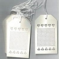 Rico Gift Tags White 24 pack