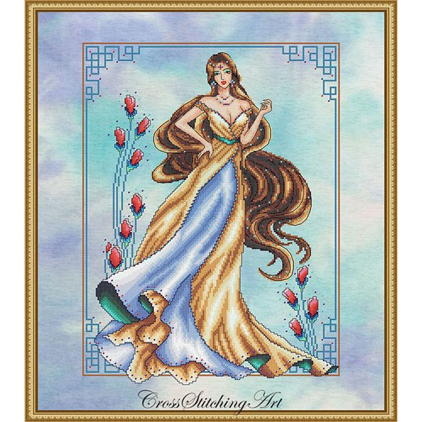 Cross Stitching Art Cassandra Cross Stitch Chart Hard Copy JK's Cross