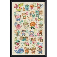 Design Works ABC Cute Animals 3269 Cross Stitch Kit