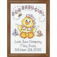 Design Works Girl Chick 2896 Cross Stitch Kit