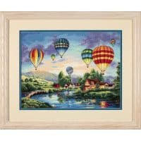 Dimensions Gold Collection Balloon Glow 35213 Cross Stitch Kit