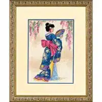 Dimensions Gold Collection Elegant Geisha 06953 Cross Stitch Kit