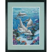 Dimensions The Dolphins Domain 03830 Cross Stitch Kit