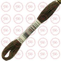 DMC 6 stranded Art.117 3021 Brown Gray - Very Dark