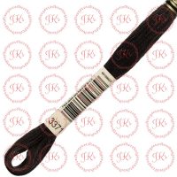DMC 6 stranded Art.117 3371 Black Brown