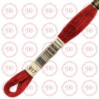 DMC 6 stranded Art.117 817 Coral Red - Very Dark