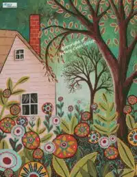 Artecy Cross Stitch Garden and Cottage 15740 Cross Stitch Chart Hard Copy