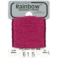 Glissen Gloss Rainbow Blending Thread R615 Azalea