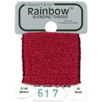 Glissen Gloss Rainbow Blending Thread R617 Red