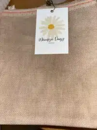 Whoopsie Daisy Designs by Daisy Chain Stitchery Honey Bear 18 count